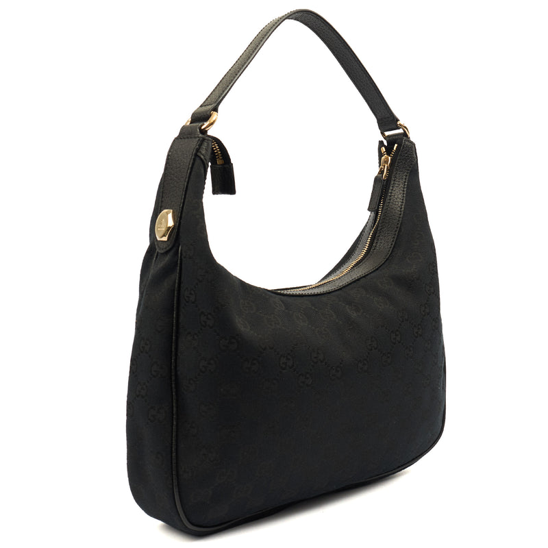 Picture of Gucci Shoulder Bag Hobo in Black, Fabric