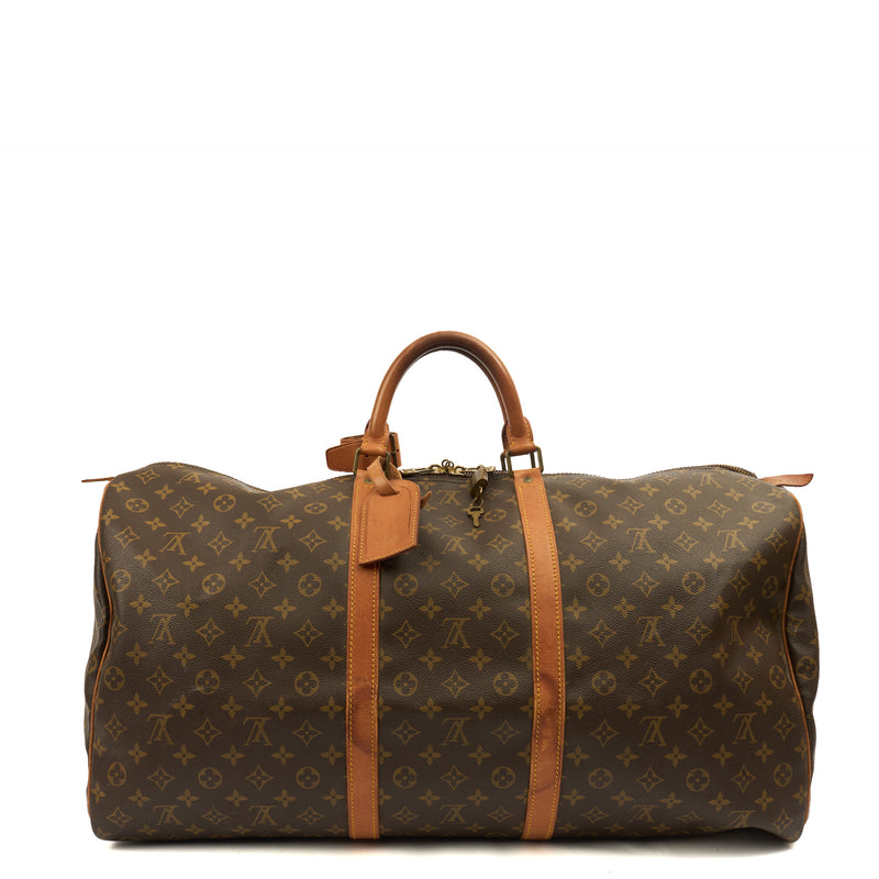 Picture of Louis Vuitton Soft Sided Keepall 60 in Monogram, Canvas