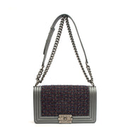 Picture of Chanel Shoulder Bag Boy - Medium in Multi, Fabric