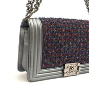 Picture of Chanel Shoulder Bag Boy - Medium in Multi, Fabric