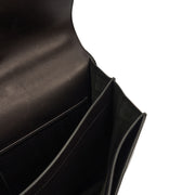 Picture of Hermes Tote Sac a Depeches Briefcase in Black, Evercolour