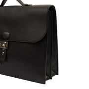 Picture of Hermes Tote Sac a Depeches Briefcase in Black, Evercolour