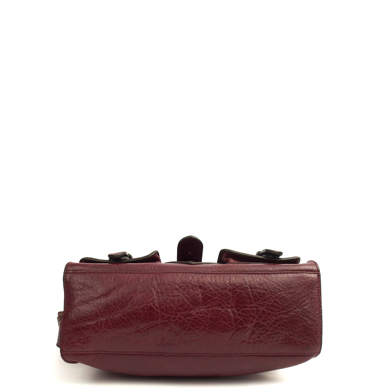 Picture of Mulberry Shoulder Bag Blenheim in Red, Calfskin Leather