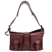 Picture of Mulberry Shoulder Bag Blenheim in Red, Calfskin Leather