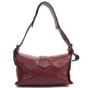 Picture of Mulberry Shoulder Bag Blenheim in Red, Calfskin Leather