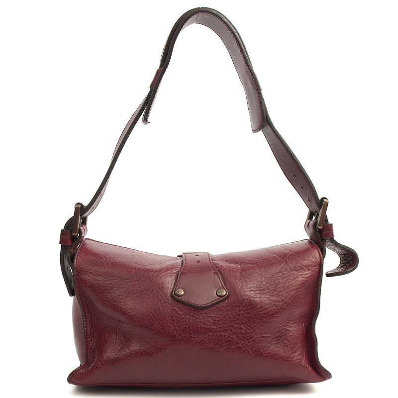 Picture of Mulberry Shoulder Bag Blenheim in Red, Calfskin Leather