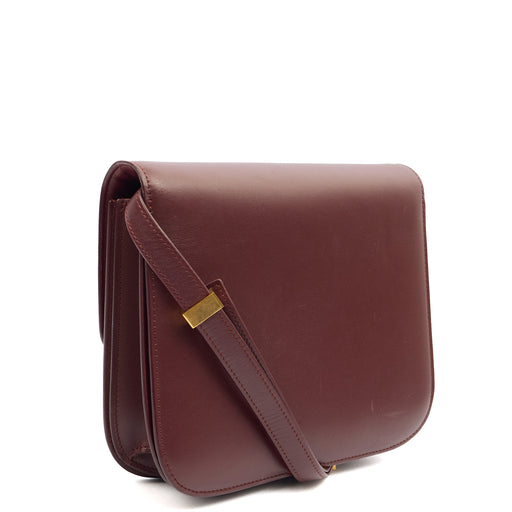 Picture of Celine Shoulder Bag Box Bag - Teen in Red, Leather