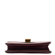 Picture of Celine Shoulder Bag Box Bag - Teen in Red, Leather