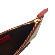 Picture of Gucci Clutch GG Supreme - Pouch in Red, Leather