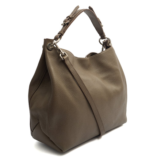 Picture of Mulberry Shoulder Bag Freya in Clay, Calfskin Leather