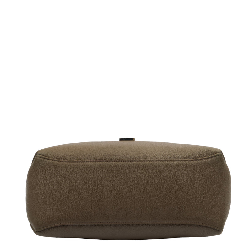 Picture of Mulberry Shoulder Bag Freya in Clay, Calfskin Leather