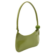 Picture of Jacquemus Shoulder Bag Le Bisou Ceinture in Green, Leather