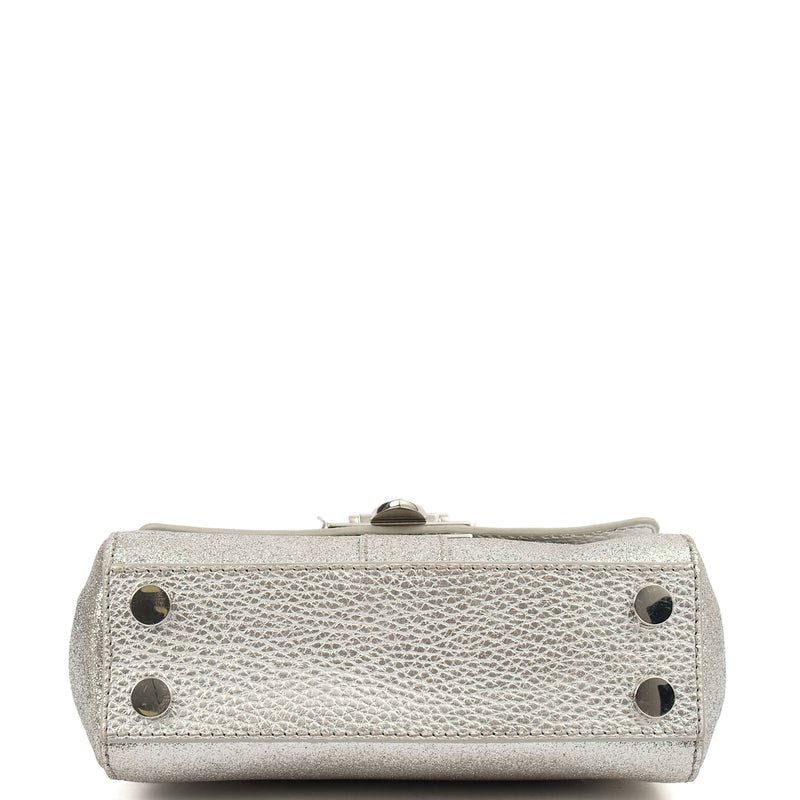 Picture of Aspinal of London Shoulder Bag Lottie Micro in Metallic, invalid