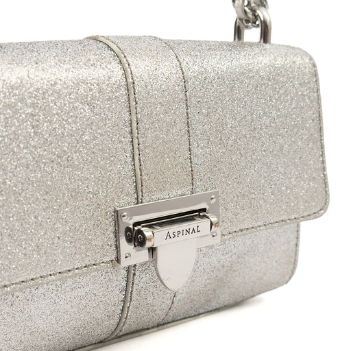 Picture of Aspinal of London Shoulder Bag Lottie Micro in Metallic, invalid