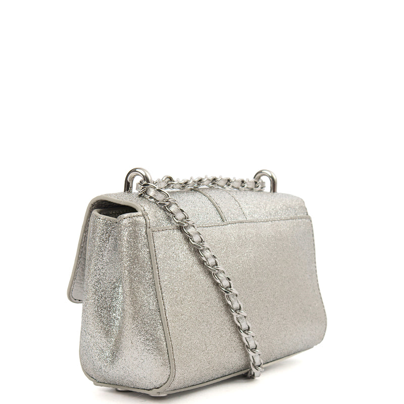 Picture of Aspinal of London Shoulder Bag Lottie Micro in Metallic, invalid
