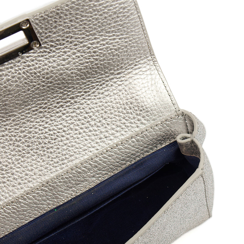 Picture of Aspinal of London Shoulder Bag Lottie Micro in Metallic, invalid