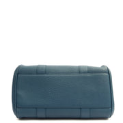 Picture of Mulberry Cross Body Bayswater with Strap- Small in Steel Blue, Leather