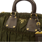 Picture of Prada Tote Lux Tote in Green, Nylon