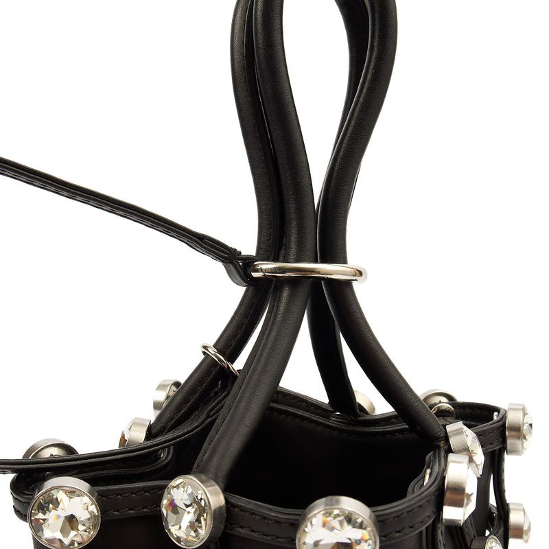 Picture of Alexander Wang Bucket Bag Tote in Black, Leather