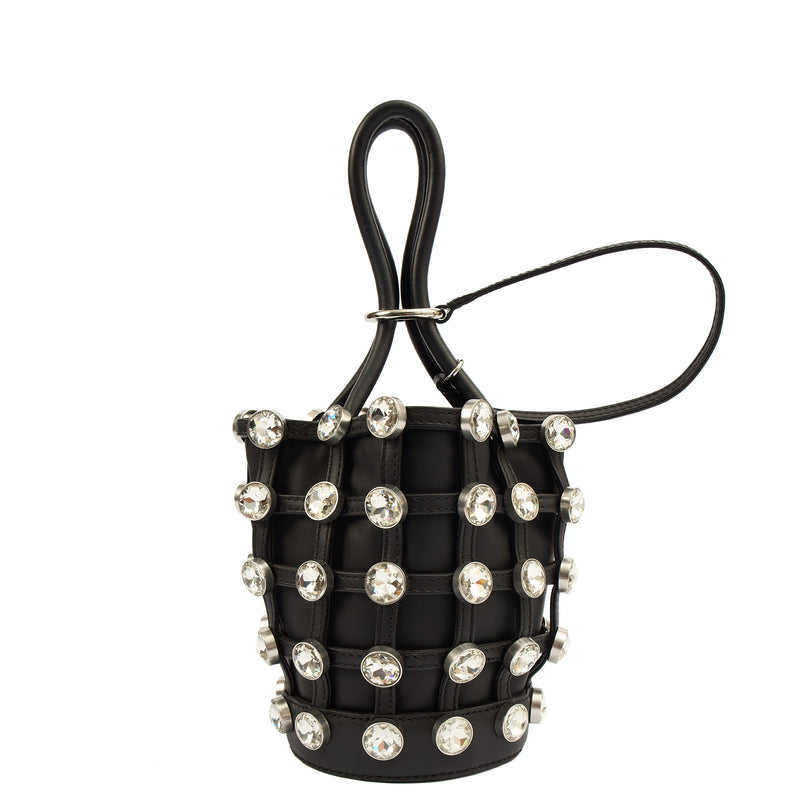 Picture of Alexander Wang Bucket Bag Tote in Black, Leather