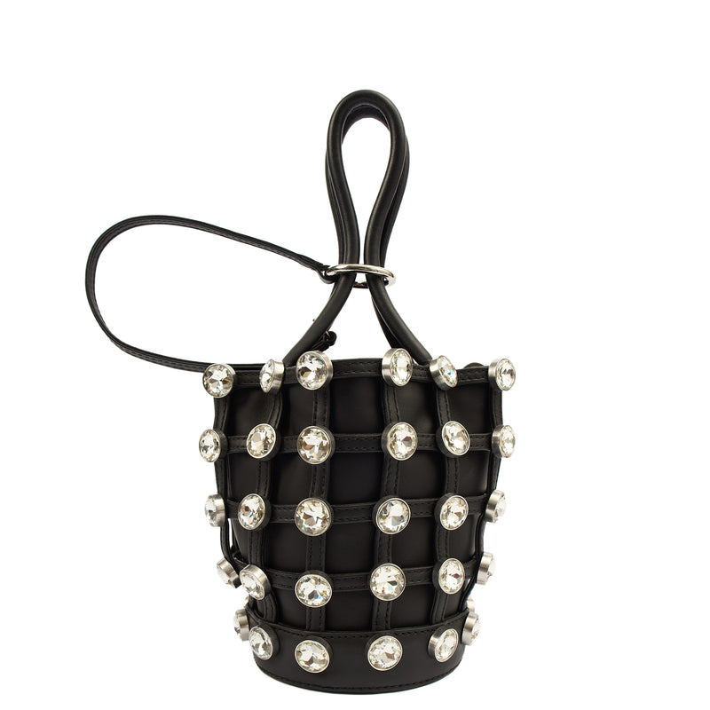 Picture of Alexander Wang Bucket Bag Tote in Black, Leather