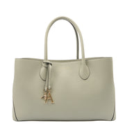 Picture of Aspinal of London Tote London Tote- Large in Blue, Leather