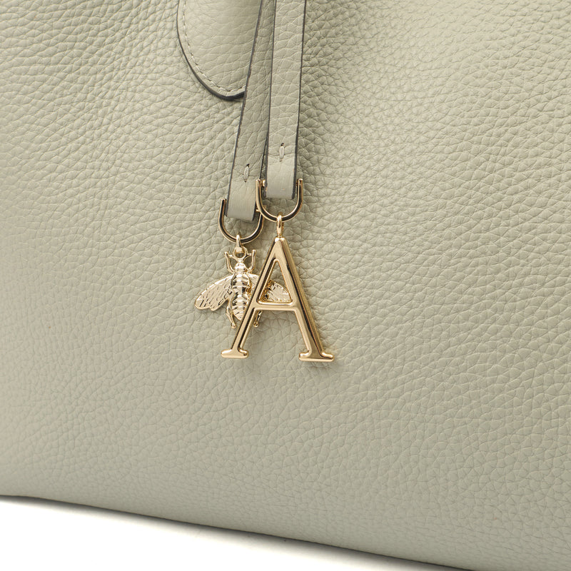 Picture of Aspinal of London Tote London Tote- Large in Blue, Leather