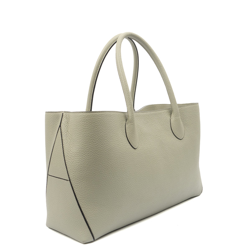 Picture of Aspinal of London Tote London Tote- Large in Blue, Leather