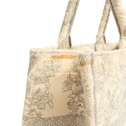 Picture of Christian Dior Tote Book Tote - Small in Blue, Dior Oblique Embroidery