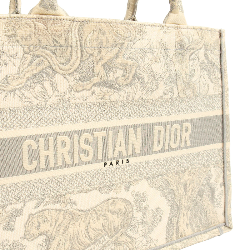 Picture of Christian Dior Tote Book Tote - Small in Blue, Dior Oblique Embroidery