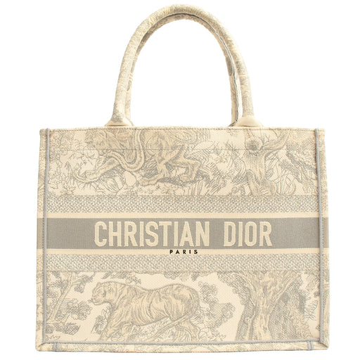 Picture of Christian Dior Tote Book Tote - Small in Blue, Dior Oblique Embroidery