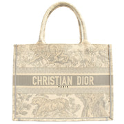 Picture of Christian Dior Tote Book Tote - Small in Blue, Dior Oblique Embroidery
