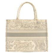 Picture of Christian Dior Tote Book Tote - Small in Blue, Dior Oblique Embroidery