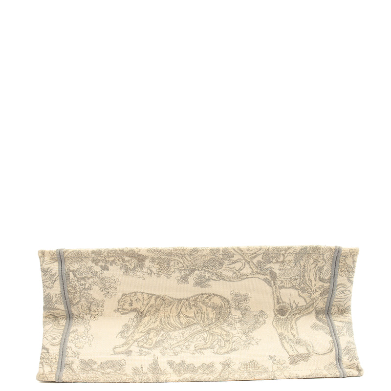 Picture of Christian Dior Tote Book Tote - Small in Blue, Dior Oblique Embroidery