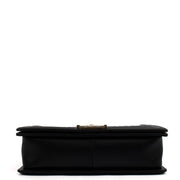 Picture of Chanel Shoulder Bag Boy - Large in Black, Lambskin Leather