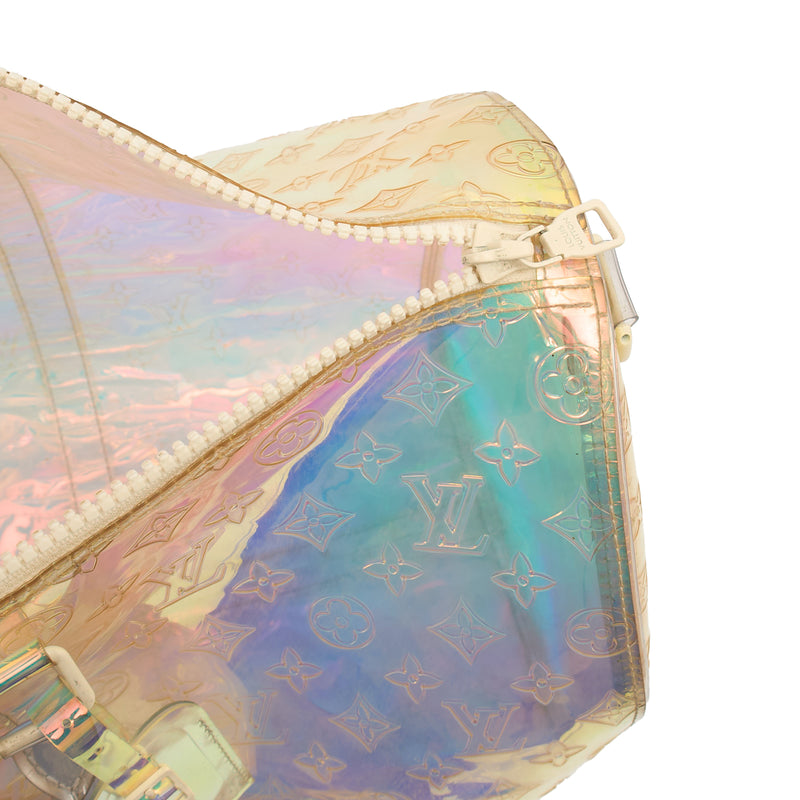Picture of Louis Vuitton Soft Sided Prism Keepall Bandouliere 50 in Multi, Plastic