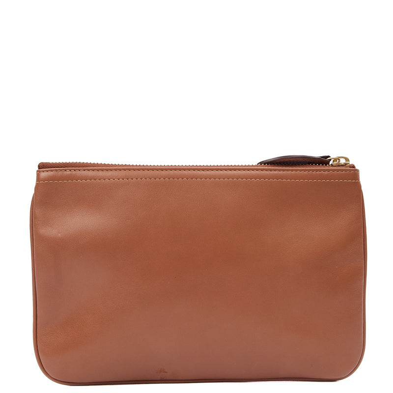 Picture of Mulberry Clutch Clutch in Oak, Leather