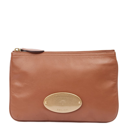 Picture of Mulberry Clutch Clutch in Oak, Leather