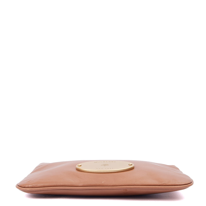 Picture of Mulberry Clutch Clutch in Oak, Leather