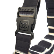 Picture of Chanel Shoulder Bag Round Messenger Bag  in Black, Fabric