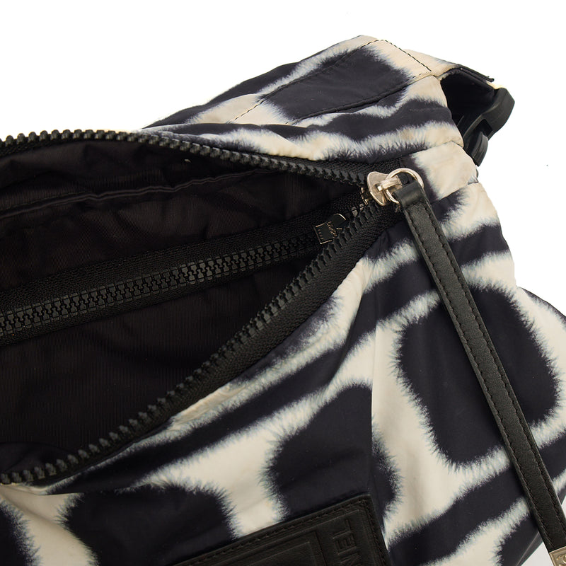 Picture of Chanel Shoulder Bag Round Messenger Bag  in Black, Fabric