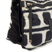 Picture of Chanel Shoulder Bag Round Messenger Bag  in Black, Fabric