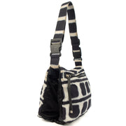 Picture of Chanel Shoulder Bag Round Messenger Bag  in Black, Fabric