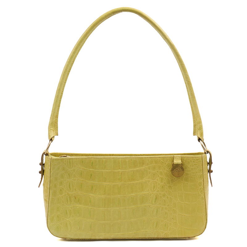 Picture of Mulberry Shoulder Bag Vintage Shoulder Bag in Green, Exotic Effect Leather