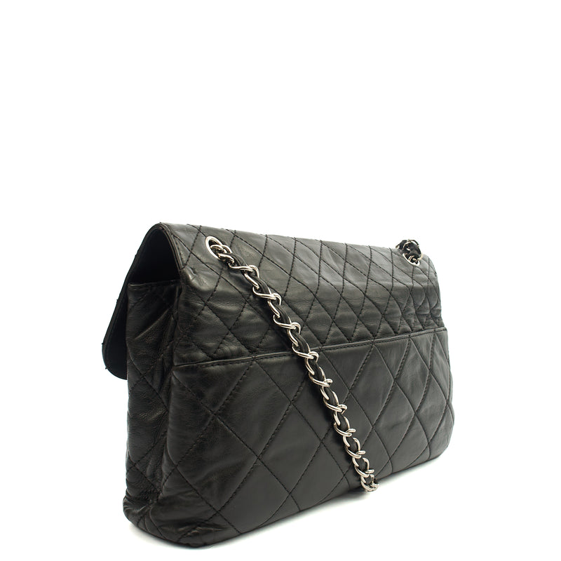 Picture of Chanel Shoulder Bag Business Affinity Flap Bag in Black, Calfskin Leather
