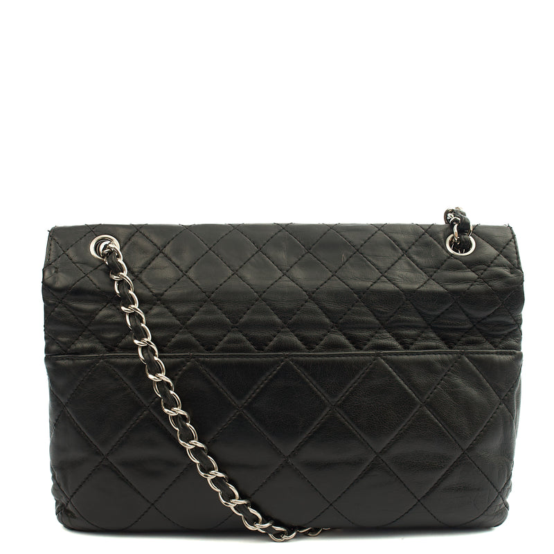 Picture of Chanel Shoulder Bag Business Affinity Flap Bag in Black, Calfskin Leather