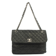 Picture of Chanel Shoulder Bag Business Affinity Flap Bag in Black, Calfskin Leather