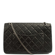Picture of Chanel Shoulder Bag 2.55 Reissue - Maxi in Black, Crinkled Calfskin Leather