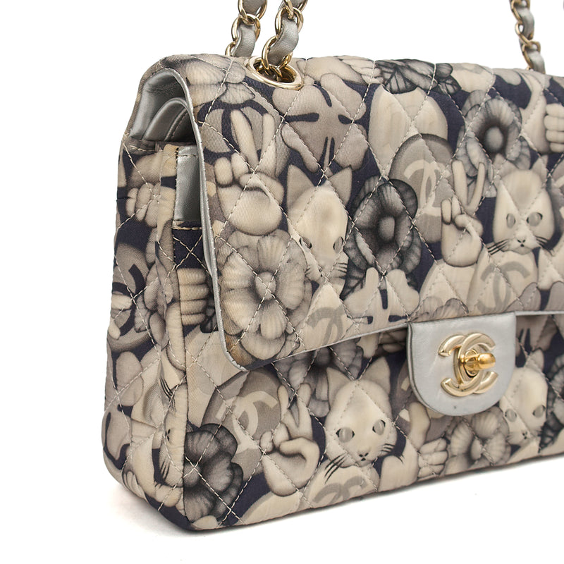 Picture of Chanel Shoulder Bag Classic Double Flap - Medium in Print, Fabric