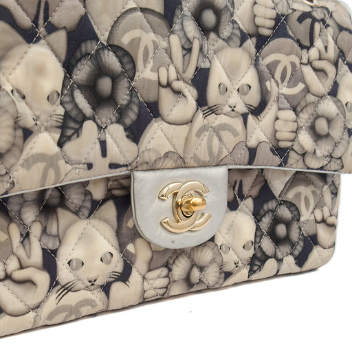 Picture of Chanel Shoulder Bag Classic Double Flap - Medium in Print, Fabric